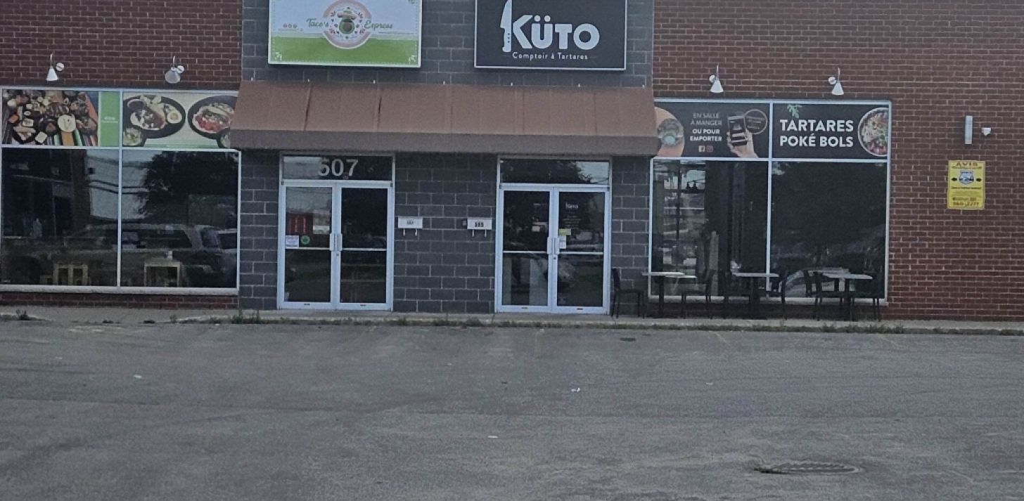 Restaurant Kuto comptoir à tartares - Saint-Eustache - À vendre