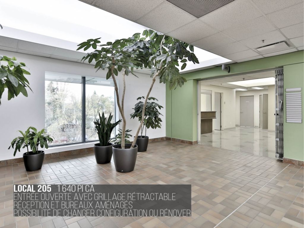 Spaces for rent in the Maisonneuve-Rosemont Polyclinic