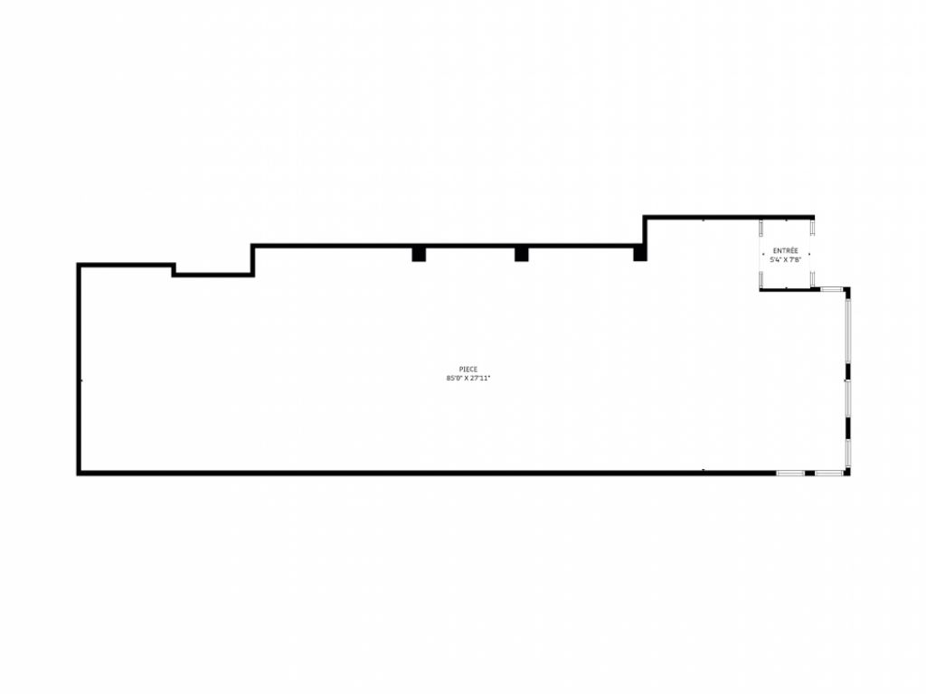 COMMERCIAL space for lease