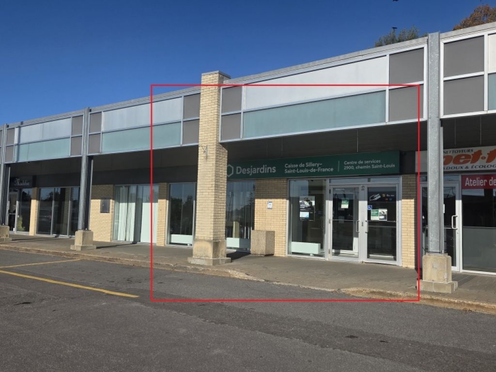 Espace de bureau  louer en RdC  Ste-Foy