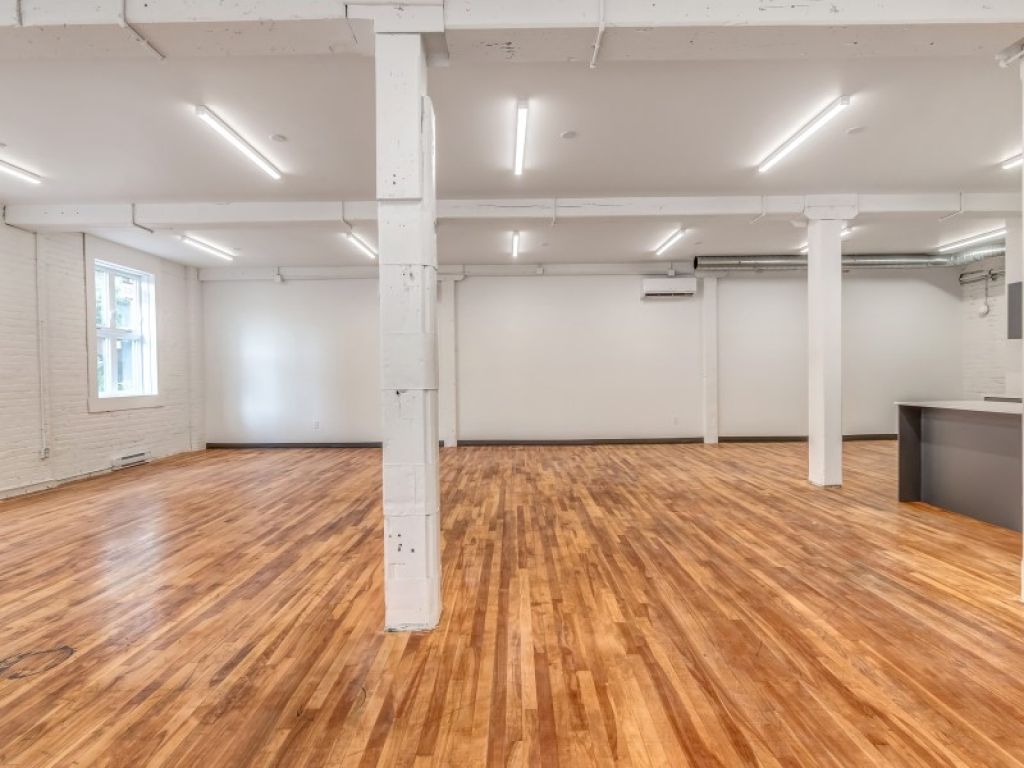 Renovated loft offices for rent in Rosemont/Little Italy