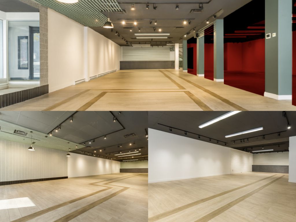 COMMERCIAL space for lease