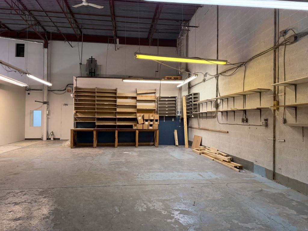 1,500-sq-ft industrial space for rent with private office and loading dock. Ideal location.