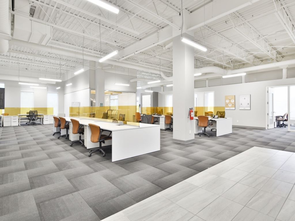 Office space located in the DISTRICT project in Brossard