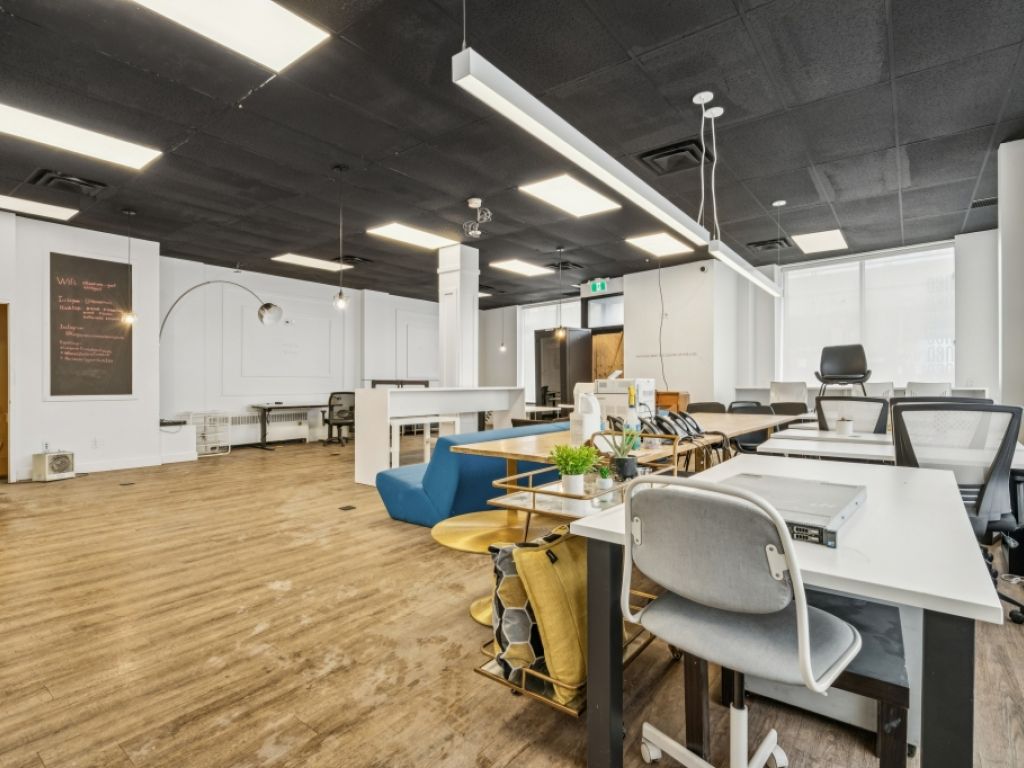 Two superb commercial spaces with storefront directly on the street.