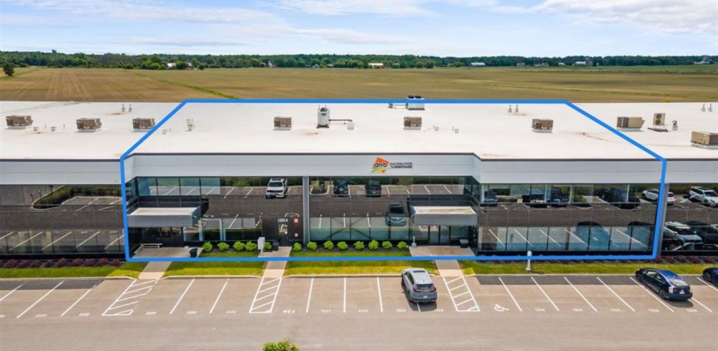 Industrial space for lease - 1320-1324 Av. de la Gare - For Rent