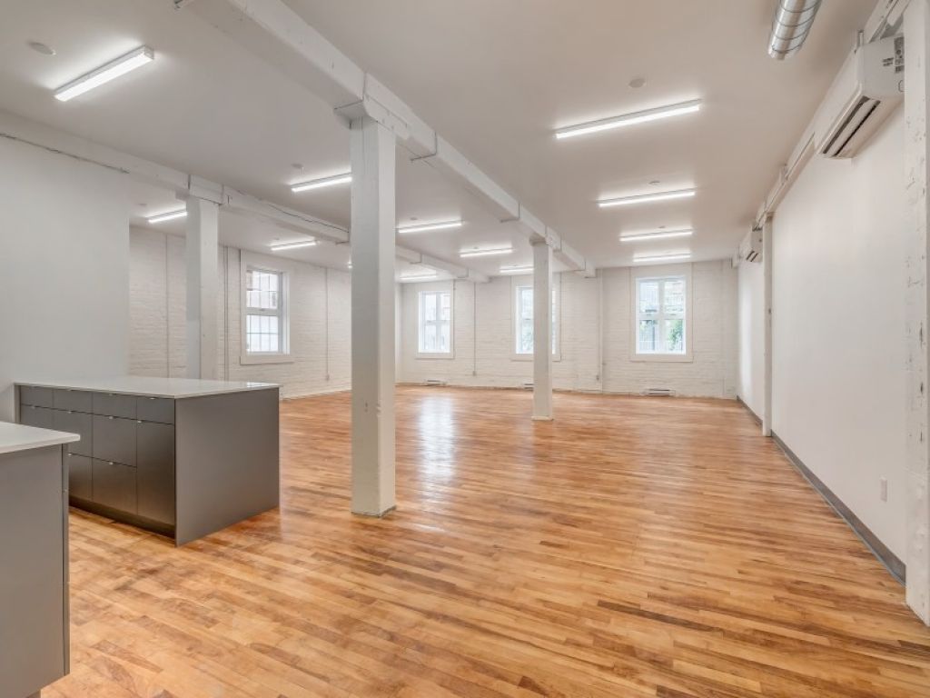 Renovated loft offices for rent in Rosemont/Little Italy