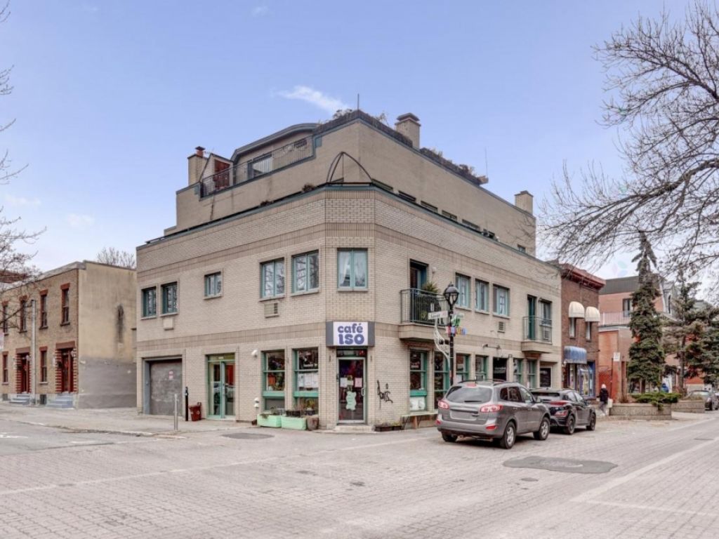 3 unit�s comm. + garage rue Duluth Plateau-Mont-Royal