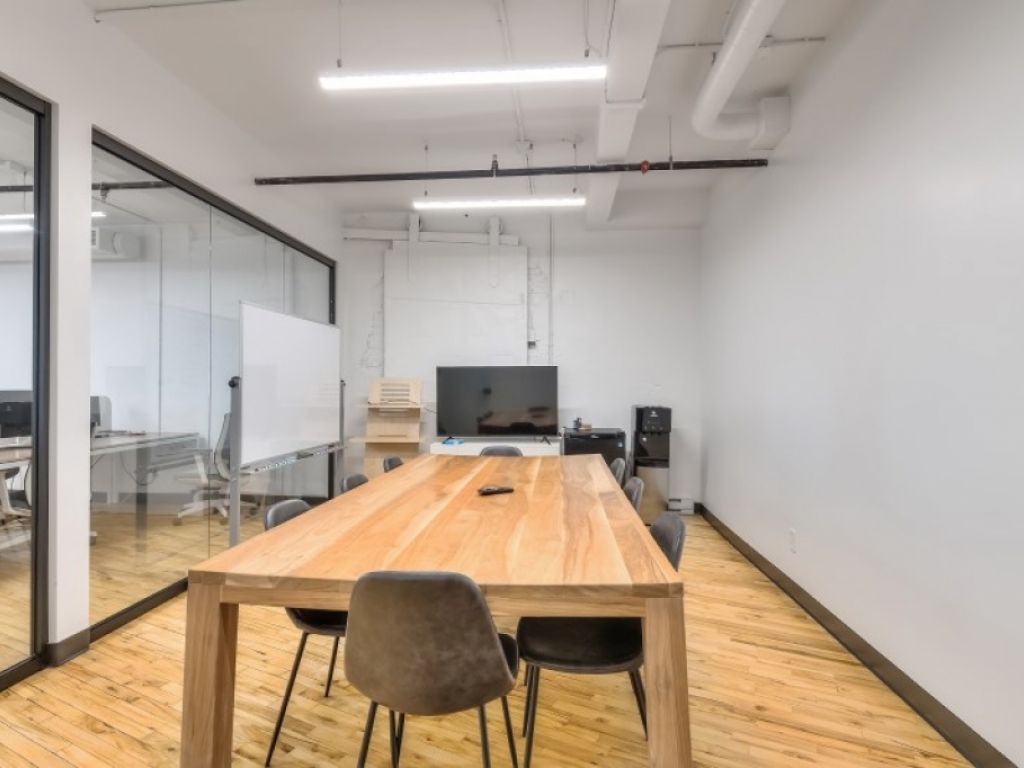 Renovated loft offices for rent in Rosemont/Little Italy