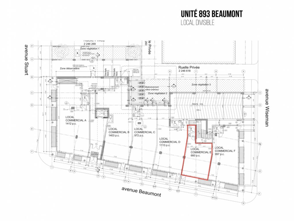 Commercial units for rent near MIL