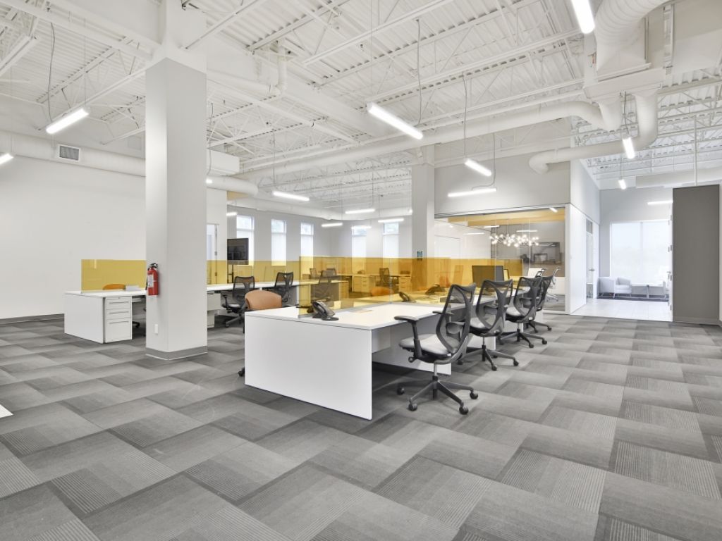 Office space located in the DISTRICT project in Brossard