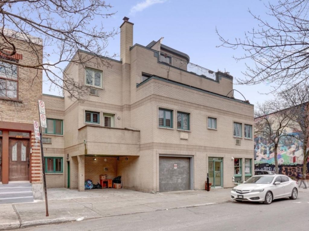 3 unit�s comm. + garage rue Duluth Plateau-Mont-Royal