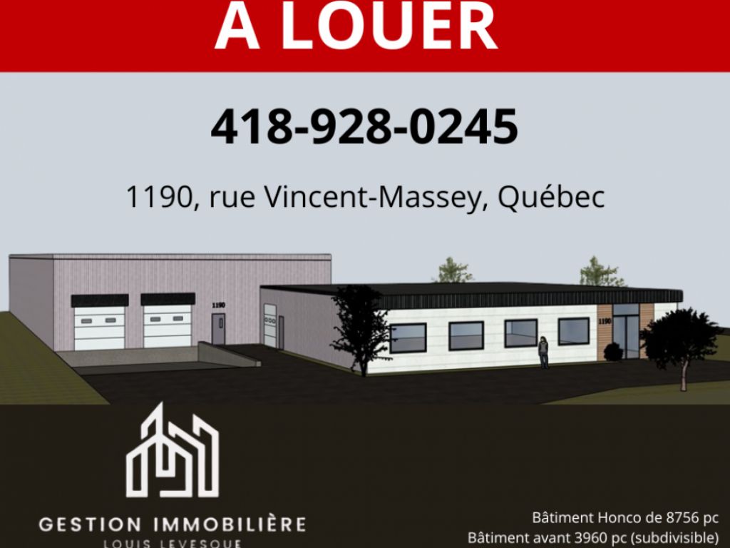 Commercial building for rent - Quartier St-Malo