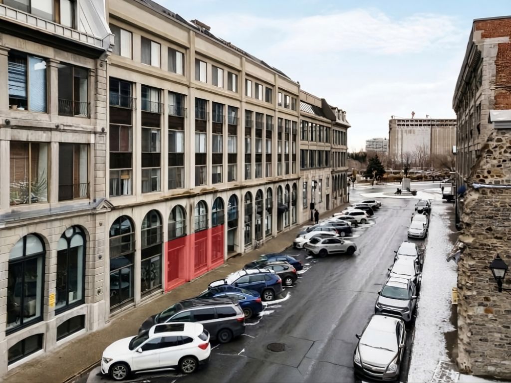 Emplacement de choix au c�ur du Vieux-Montr�al