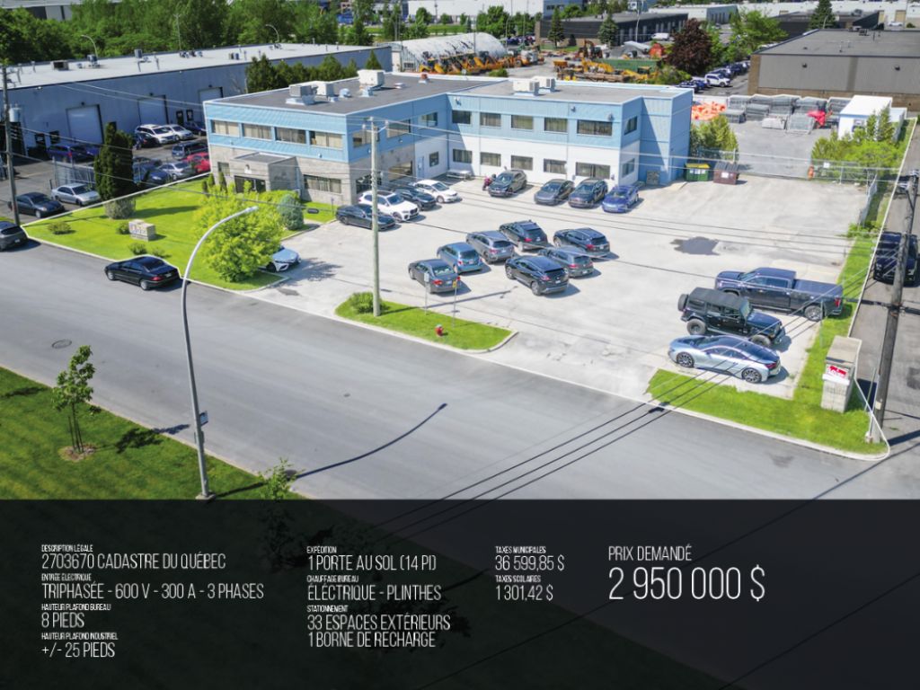 Immeuble industriel / bureaux  vendre