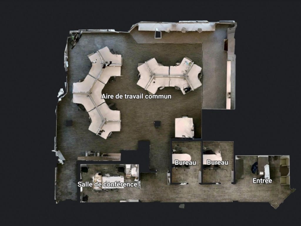 Espace de bureaux moderne  Place Iberville IV (Qubec)