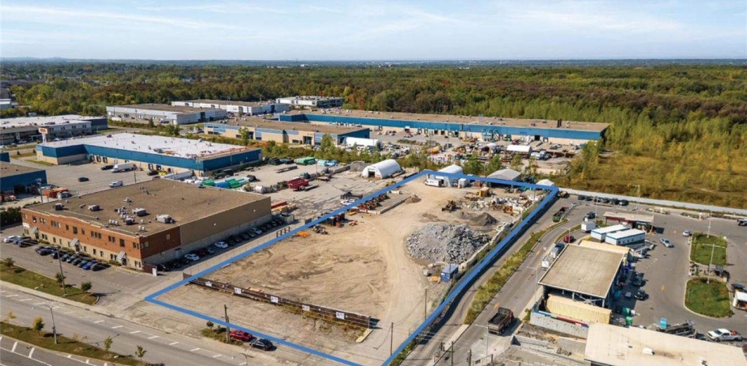 Industrial Land for Rent � Boul. Dagenais O., Laval (Vimont) - For Rent