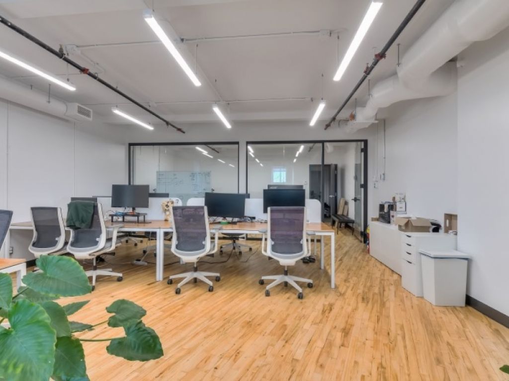 Renovated loft offices for rent in Rosemont/Little Italy