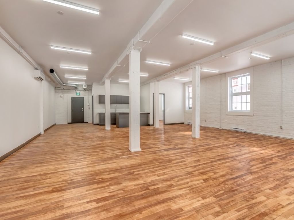 Renovated loft offices for rent in Rosemont/Little Italy